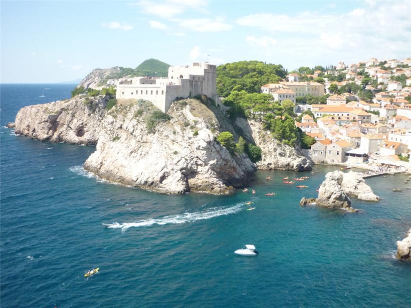 Das kroatische Dubrovnik ist eine touristische Hochburg an der Adriaküste 
