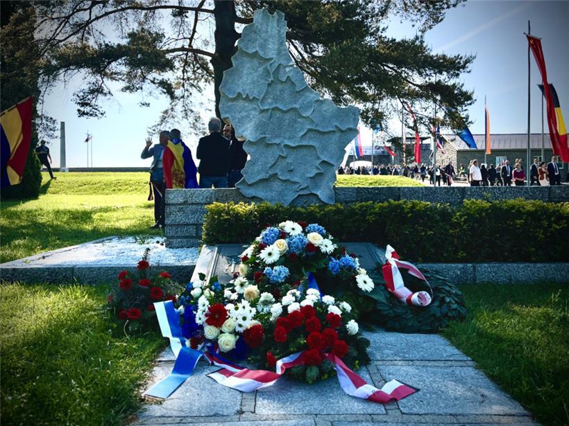 Das luxemburgische Mahnmal in Mauthausen