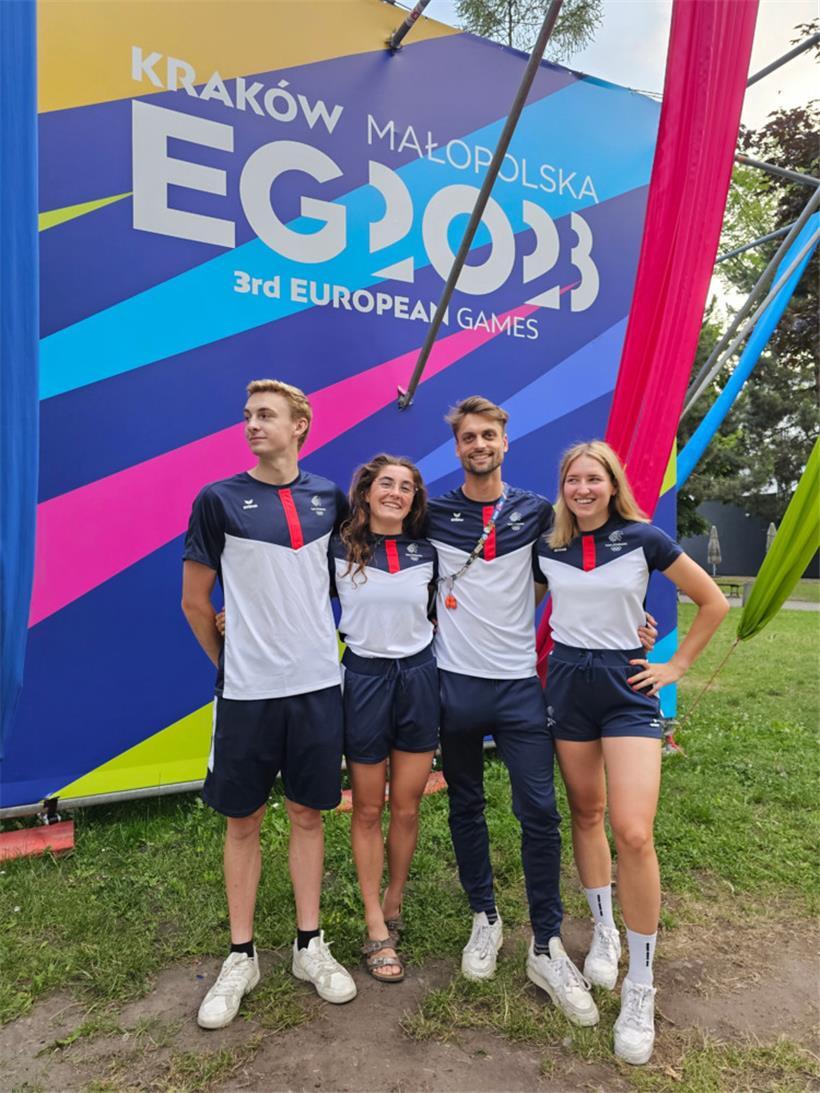 Das luxemburgische Quartett belegte den elften Platz
