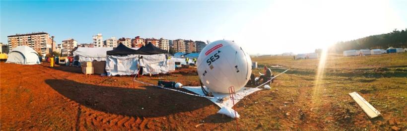 Das mobile Satellitensystem „emergency.lu“ kommt bei Katastrophen zum Einsatz, w...