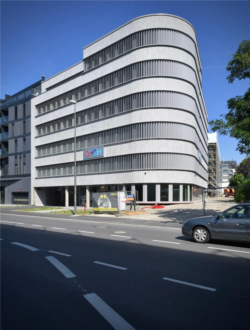 Das neue CMCM-Gebäude in der rue de Hollerich: es bietet mehr Platz für Mitarbeiter und Besucher. Ab Mittwoch, dem 8. September ist es operationell. 
