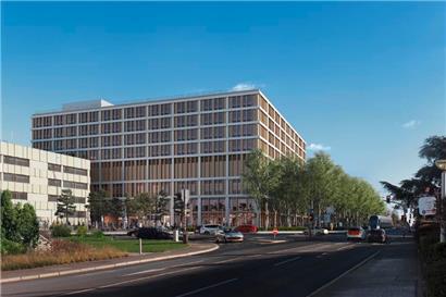 Das neue Gebäude des CHL soll entlang der route d’Arlon zwischen dem Val Fleuri und der rue Federspiel gebaut werden
