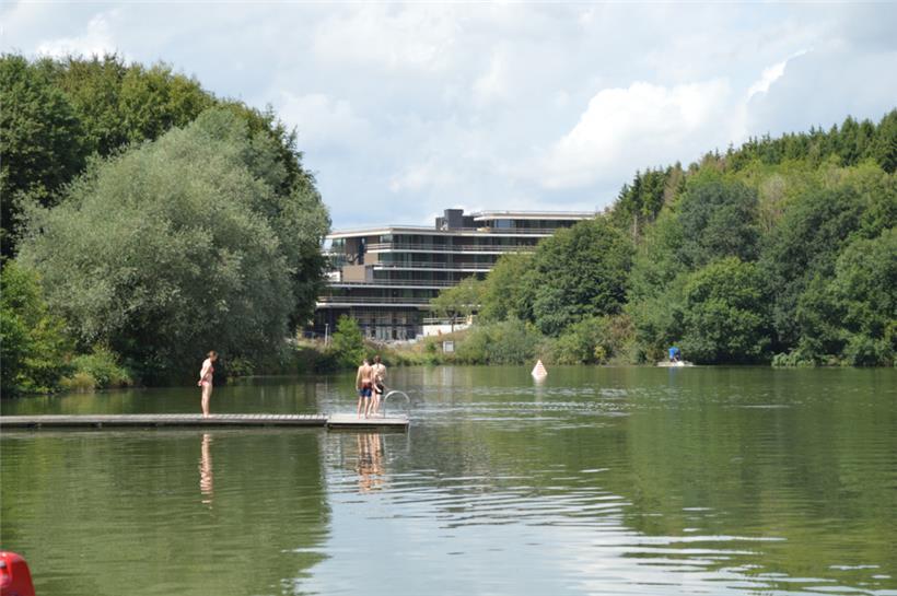 Das neue Hotel am See nimmt Form an