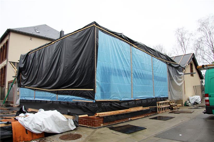 Das neue Museum in Tetingen befindet sich im Bau
