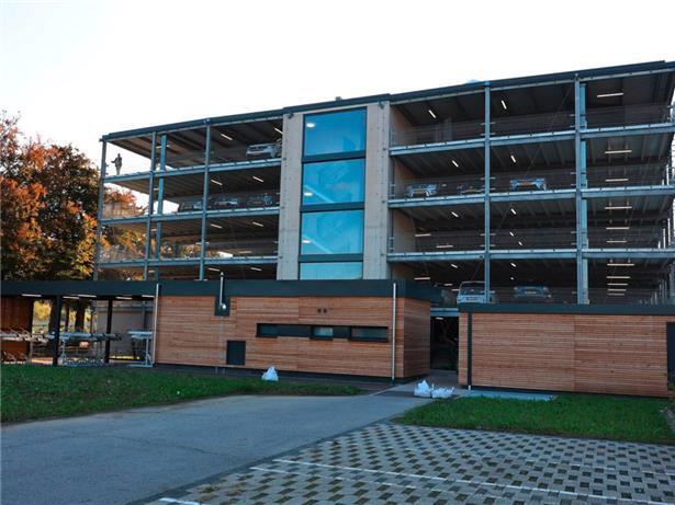 Das neue Parkhaus
