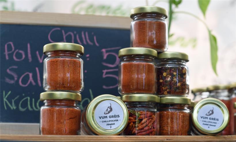 Das neue Produkt Chilipulver