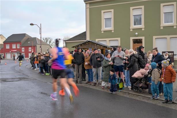 Das passende Heißgetränk durfte bei den Zuschauern natürlich nicht fehlen