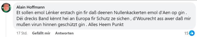 Das schrieb Alain Hoffmann vor rund einer Woche
