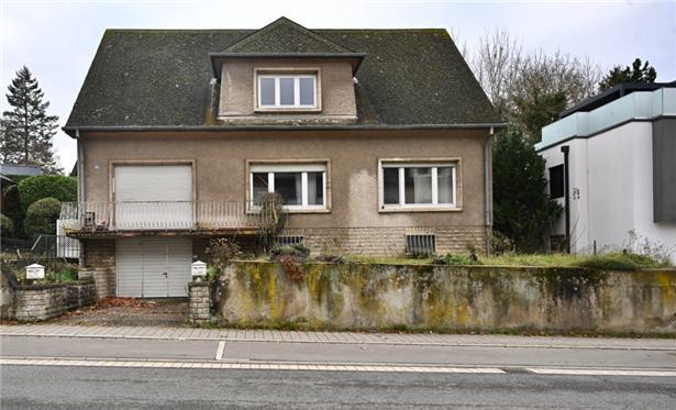 Das unbewohnte Haus in der route de Luxembourg soll komplett renoviert und vergrößert werden
