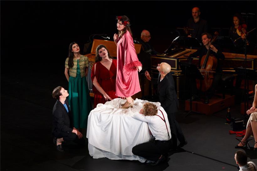 Das Ensemble Les Arts Florissants in der Philharmonie
