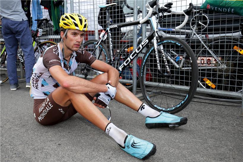 Dass die Tour hart sein kann, erlebte Ben Gastauer hautnah
