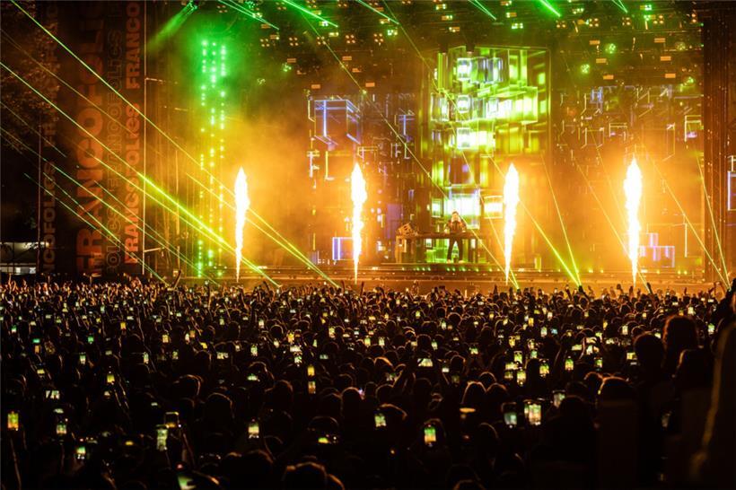 David Guetta bei der letzten Ausgabe der „Francofolies“ in Esch
