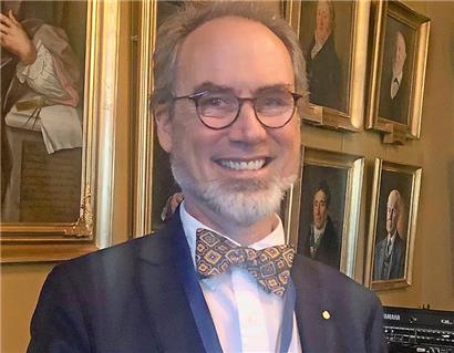 David Haviland vom Physik-Nobelpreiskomitee
