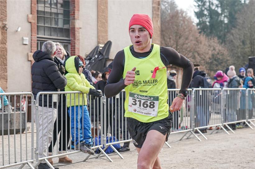 David Lang, hier beim Cross im Ellergronn, macht sich auf internationaler Ebene im Triathlon einen Namen 
