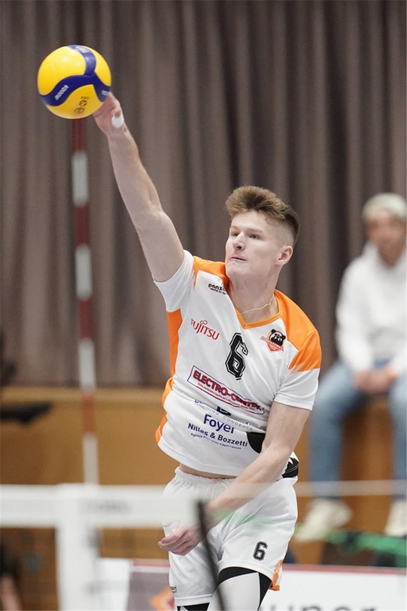 David Mexson und Lorentzweiler konnten sich 3:0 gegen Bartringen durchsetzen
