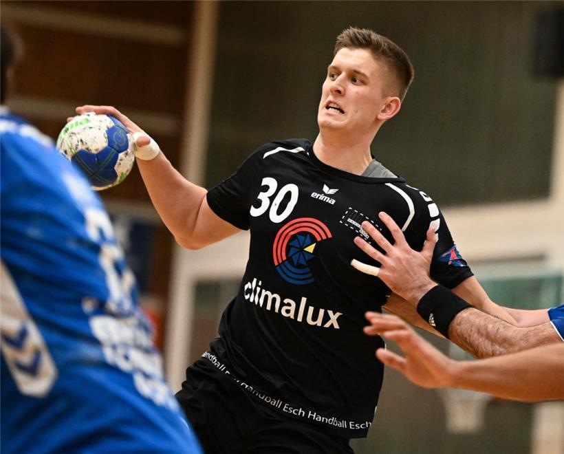 David Richert und der HB Esch müssen am Samstag in Berchem antreten 
