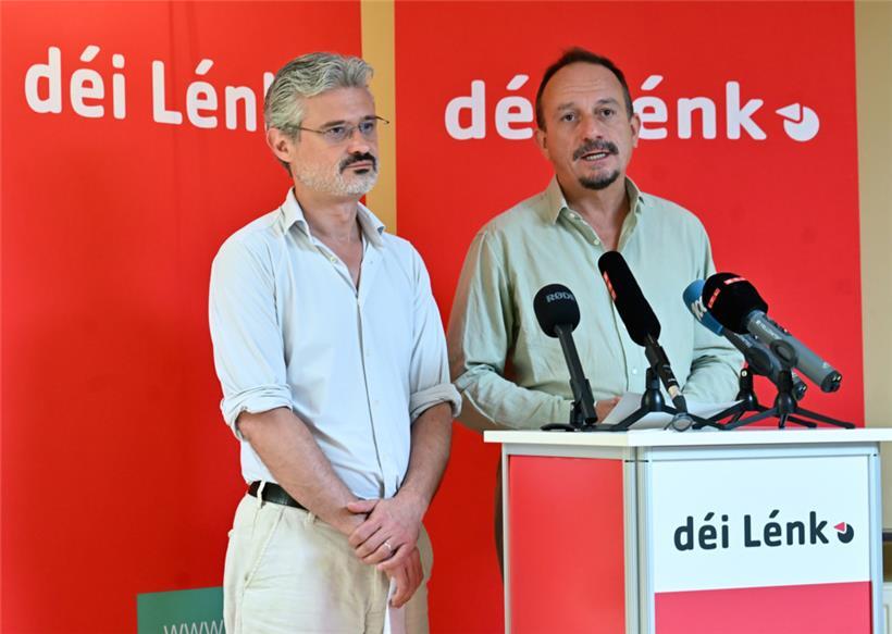 David Wagner und Marc Baum sind entsetzt über die Politik der Regierung.
