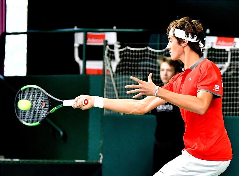 Davis-Cup-Spieler Alexander Knaff wird bei den „Sudstroum Open“ aufschlagen
