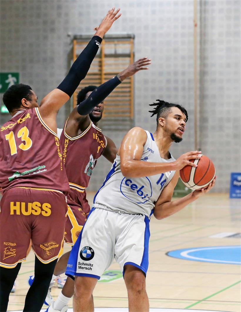Davy Rocha konzentriert sich in dieser Saison ganz auf Basketball und ist mehrmals täglich in der Halle zu finden
