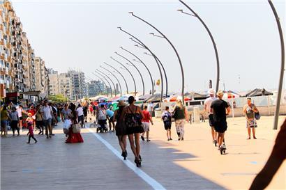 De Panne gehört zu den beliebten Urlaubszielen der Luxemburger
