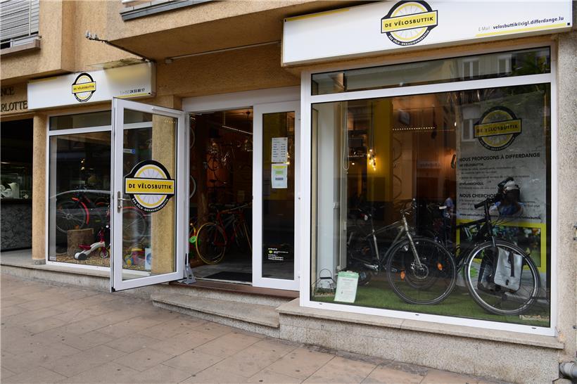 „De Vëlosbuttik“ ist kein herkömmlicher Fahrradladen
