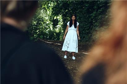 Déi dräi Schauspillerinnen: Elena Spautz …
