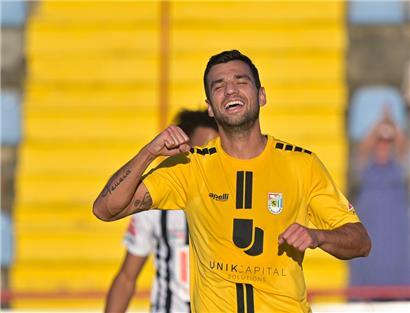 Dejvid Sinani will auch am Sonntag jubeln
