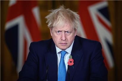 Dem britischen Premier Johnson werden in der Corona-Krise viele Fehler angelastet
