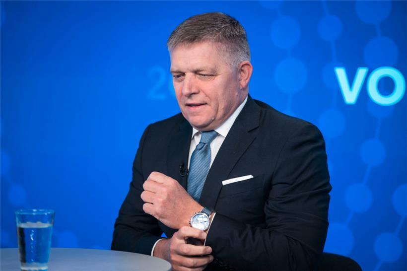 Dem ehemaligen Regierungschef Robert Fico werden die besten Chancen vorausgesagt, die Wahlen am Samstag in der Slowakei zu gewinnen
