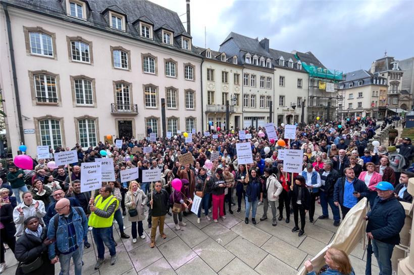 Demonstration „Rett onse Quartier“ am Samstag in der Hauptstadt