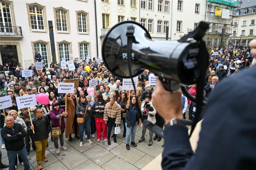 Demonstration „Rett onse Quartier“ am Samstag in der Hauptstadt