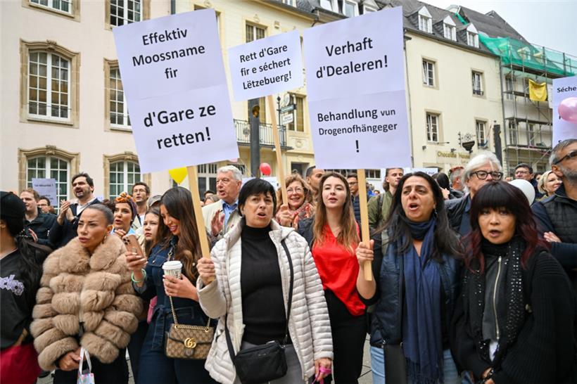 Demonstration „Rett onse Quartier“ am Samstag in der Hauptstadt