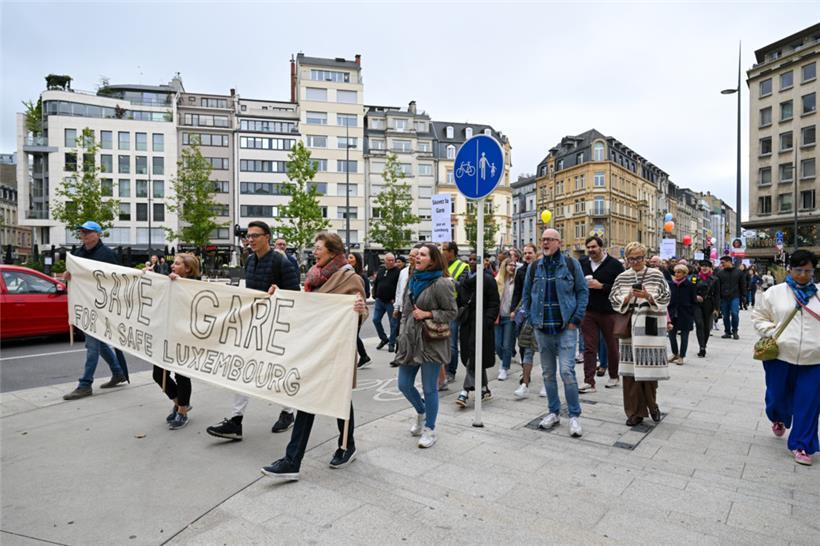 Demonstration „Rett onse Quartier“ am Samstag in der Hauptstadt