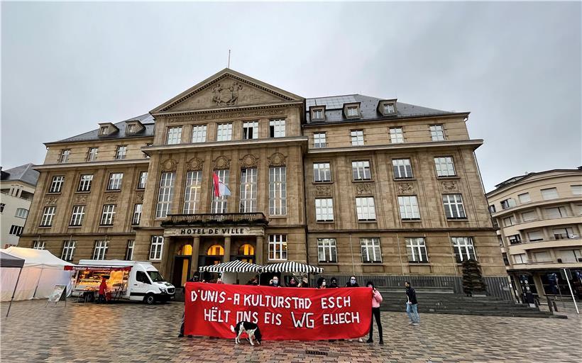 Demonstration am vergangenen Freitag vor der Gemeinderatssitzung zum PAG 
