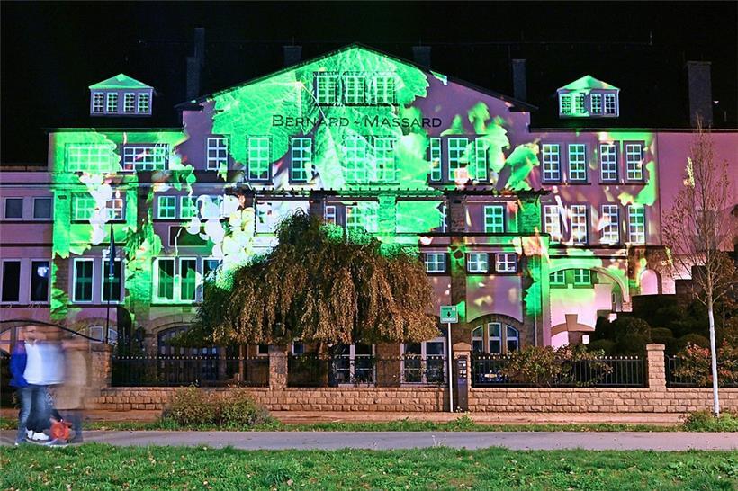 Den Startschuss zu „Mosel – Licht und Flammen“ bildete ein Video-Mapping an der ...