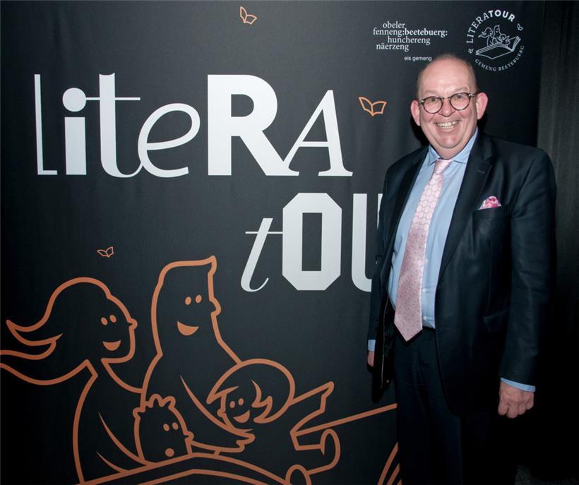 Denis Scheck, deutscher Literaturkritiker: ein gerngesehener Gast auch bei der d...