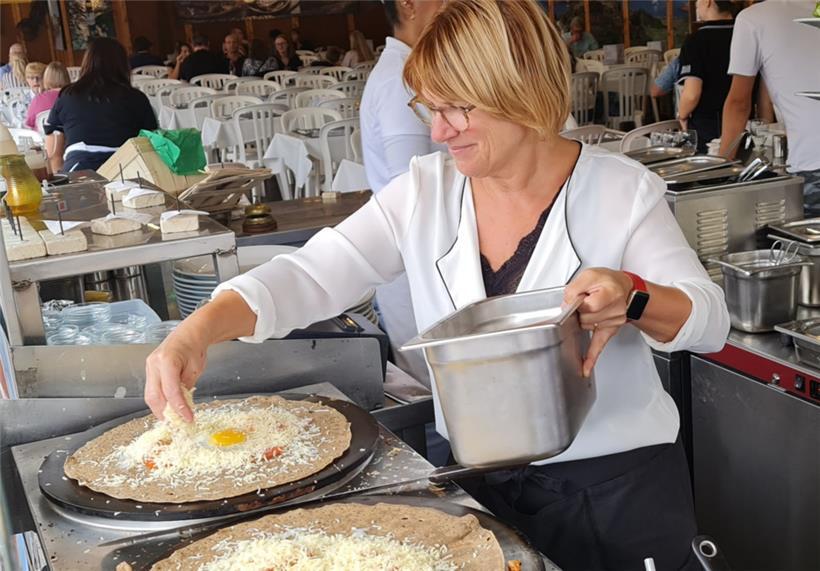 Denise Grégorius bei der Arbeit
