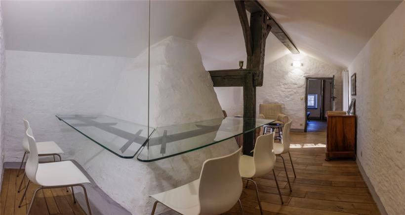 Denkmalschutz kann Altes mit Modernem verbinden. Hier das „Ermitage“ in Clerf.
