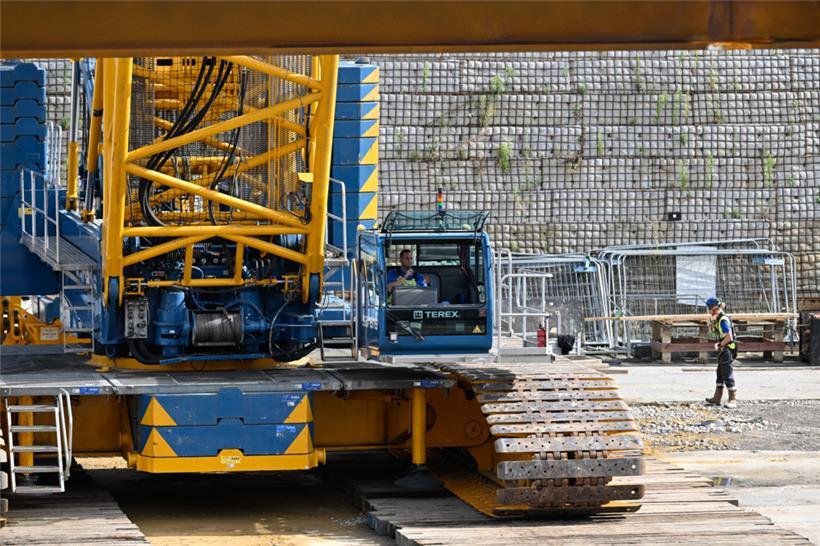 Der 600-Tonnen-Spezialkran