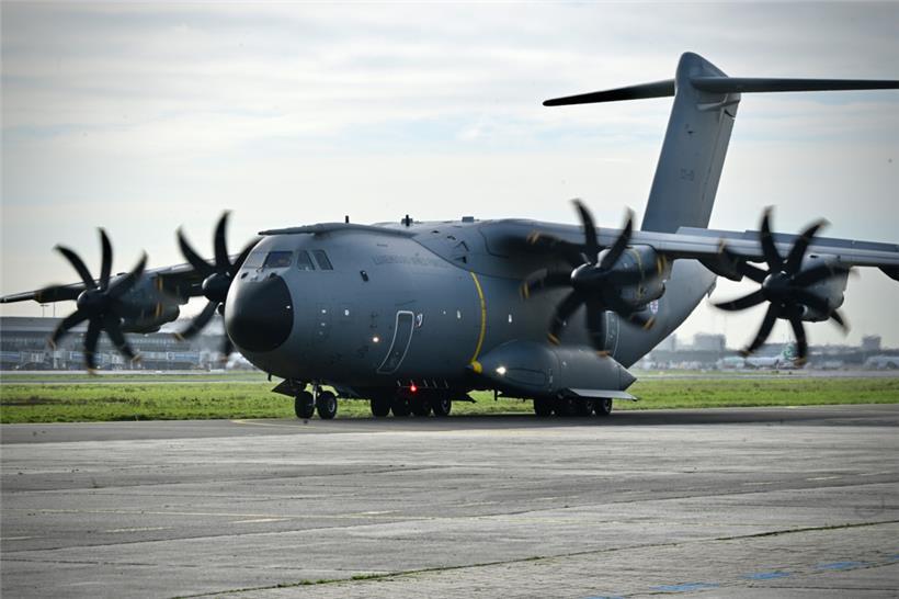 Der A400M wurde zwar nicht benutzt, um Menschen aus Kabul zu evakuieren, die Maschine flog allerdings zwischen Melsbroek und Islamabad
