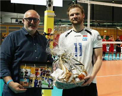 Der Abschied vom internationalen Parkett fiel Tim Laevaert sichtlich schwer
