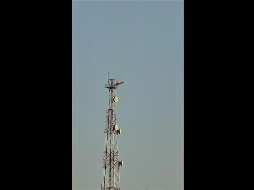 Der Absturz einer F15 wurde per Video festgehalten