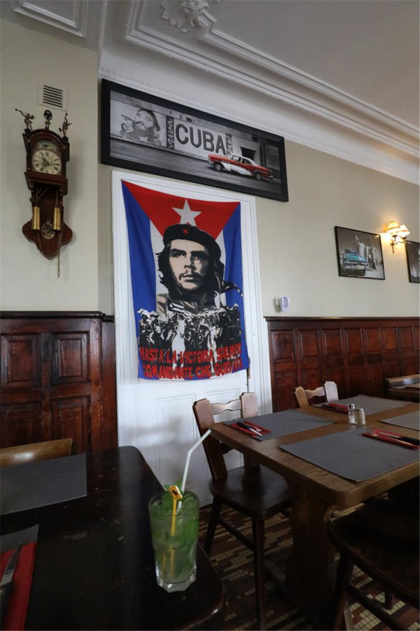 Der Argentinier Ernesto „Che“ Guevara, kubanischer Nationalheld, fehlt hier nicht
