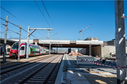 Der Bahnhof Howald ist und bleibt erst mal noch eine Baustelle
