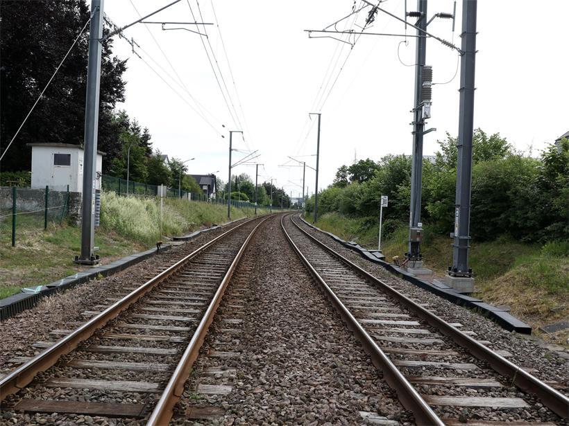 Der Bahnübergang in Bartringen