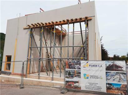 Der Bau der Heizzentrale in Echternach ist noch nicht offiziell genehmigt
