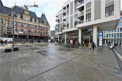 Der Bereich am und rund um den Hamilius ist eine von zwei Zonen in der Hauptstadt, in der die Überwachung durch Kameras ausgeweitet werden soll
