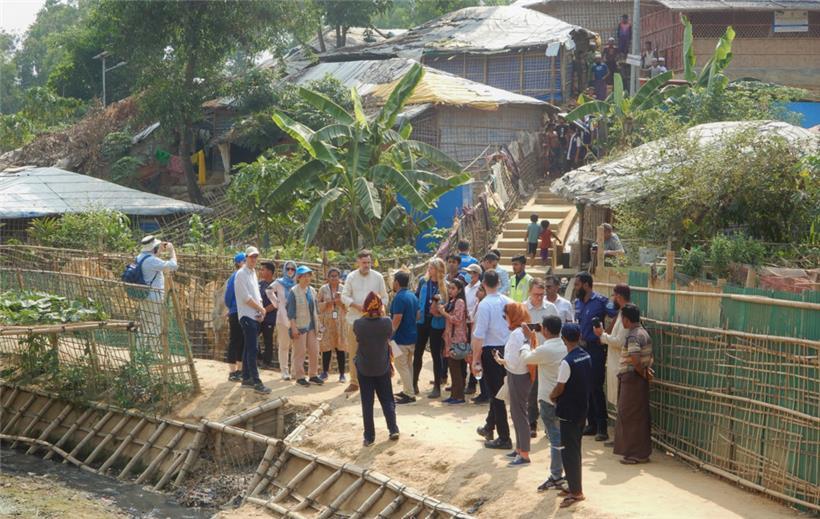 Der Besuch eines Ministers hilft, dass die Lage der Menschen nicht aus dem Bewusstsein der Weltöffentlichkeit verschwindet
