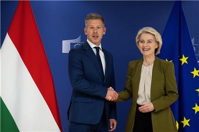 Peter Magyar trifft EU-Kommissionspräsidentin Ursula von der Leyen bei wichtigem Brüssel-Besuch Ende April
