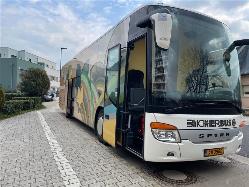 Der „Bicherbus“ ist bei Kindern sehr beliebt

